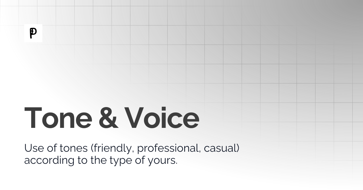Tone & Voice | Plainworks Doc